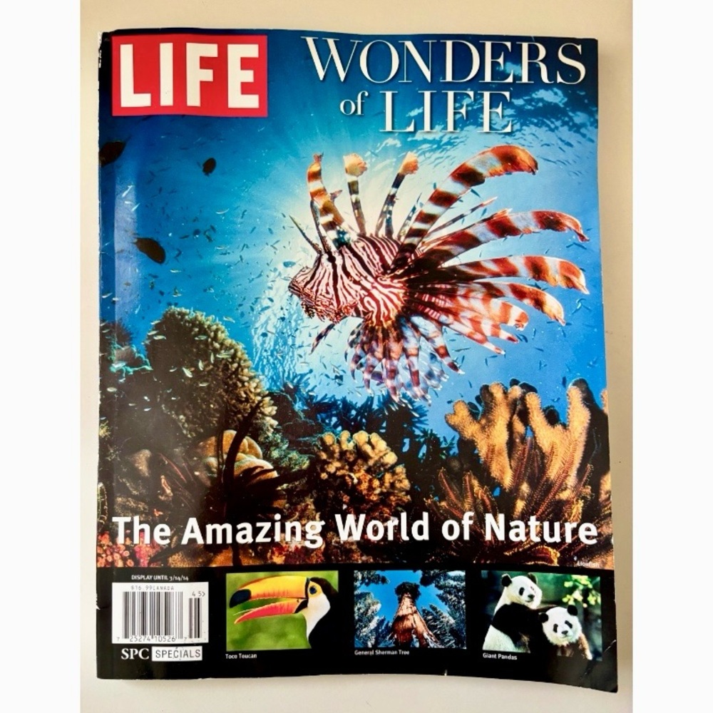 LIFE Wonders of Life Magazine - The Amazing World of Nature (March 2014) 128 pgs